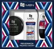 Aa - Men Advanced Care 3In1 Shower Gel 400Ml + Antiperspirant In Bullet 50Ml + Universal Cream