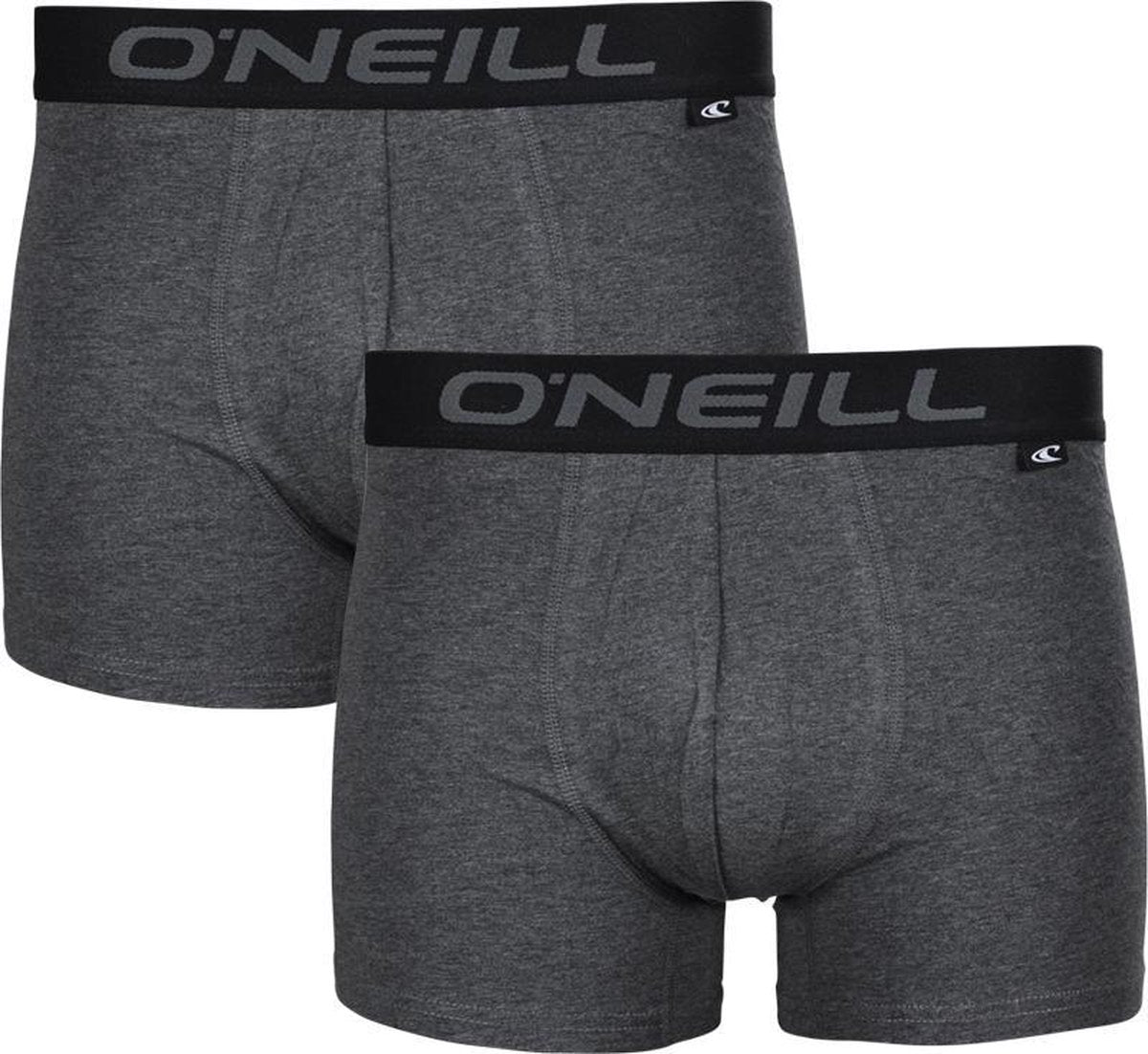 boxers 2-pack grijs