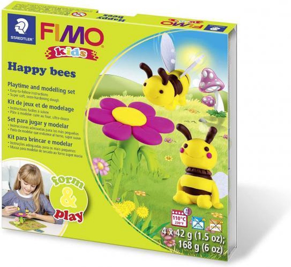 FIMO Set Mod.masse Fimo kids F&P H. Bees