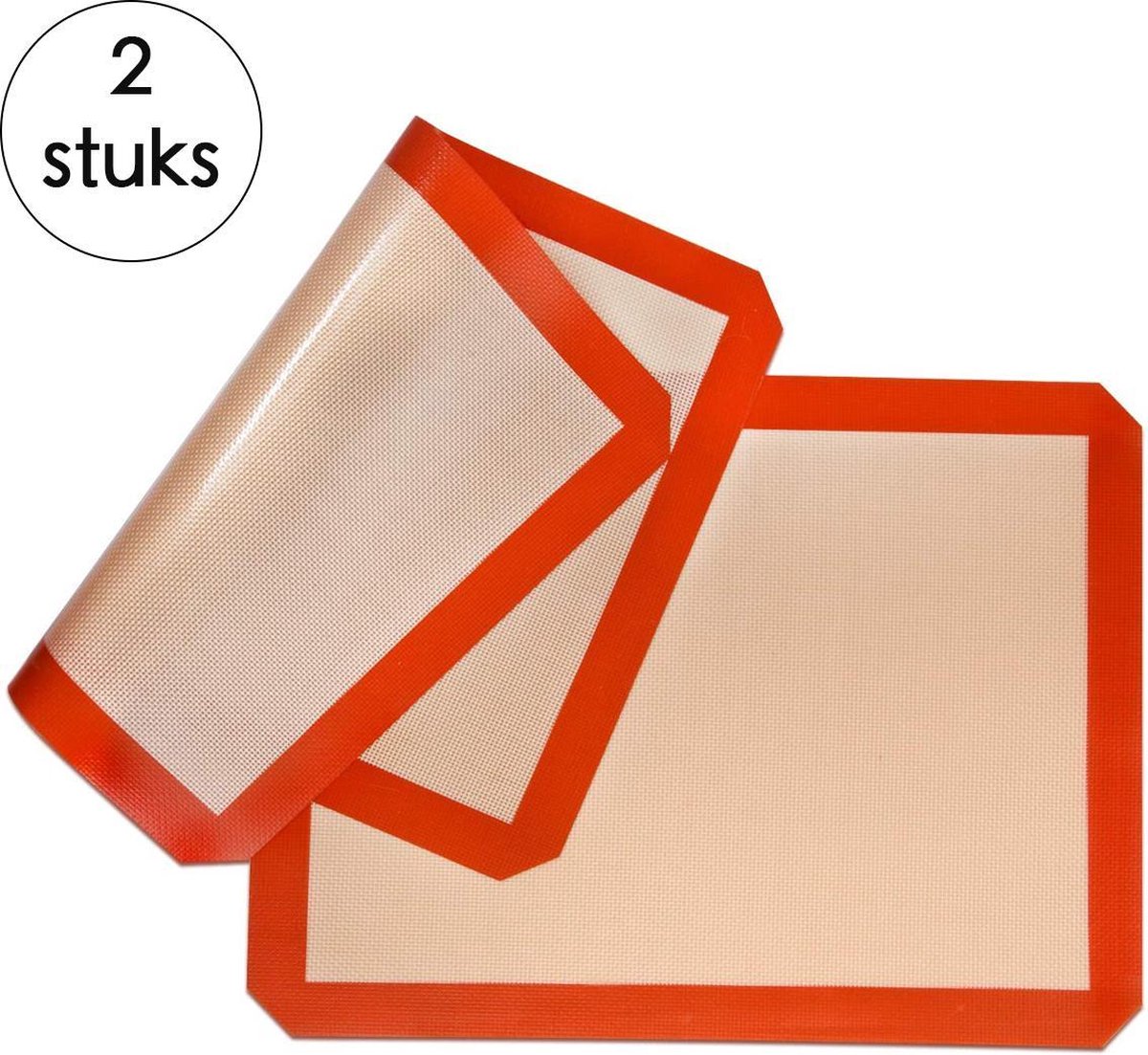 Bakmat Siliconen - 2 stuks - 42 x 30 cm - Anti Kleef