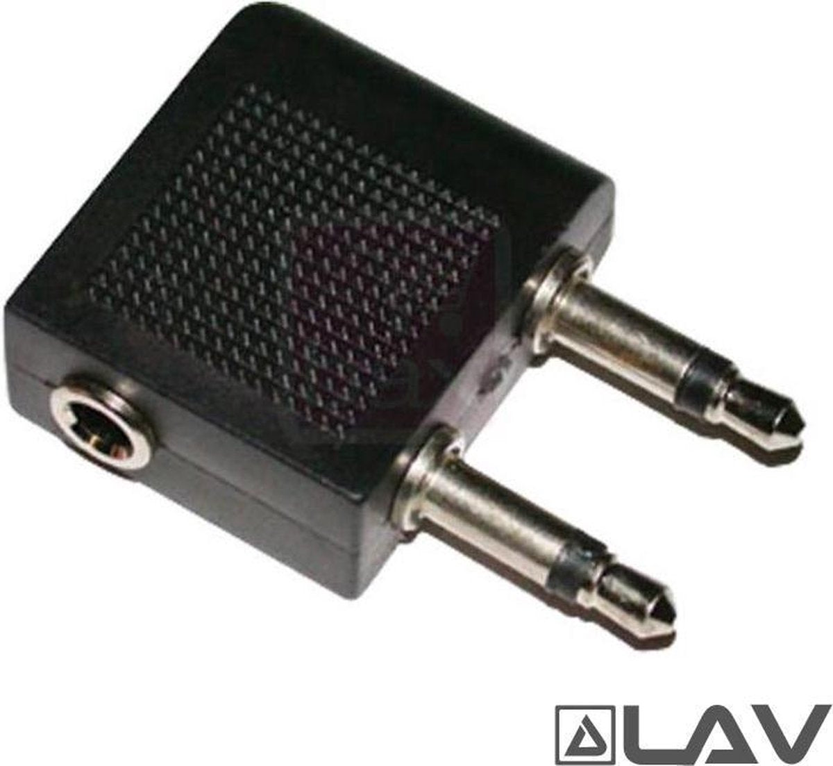 2X Vliegtuig adapter koptelefoon