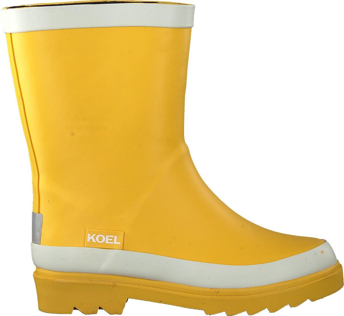 Koel4kids Meisjes Regenlaarzen Ko997 - Geel - Maat 29