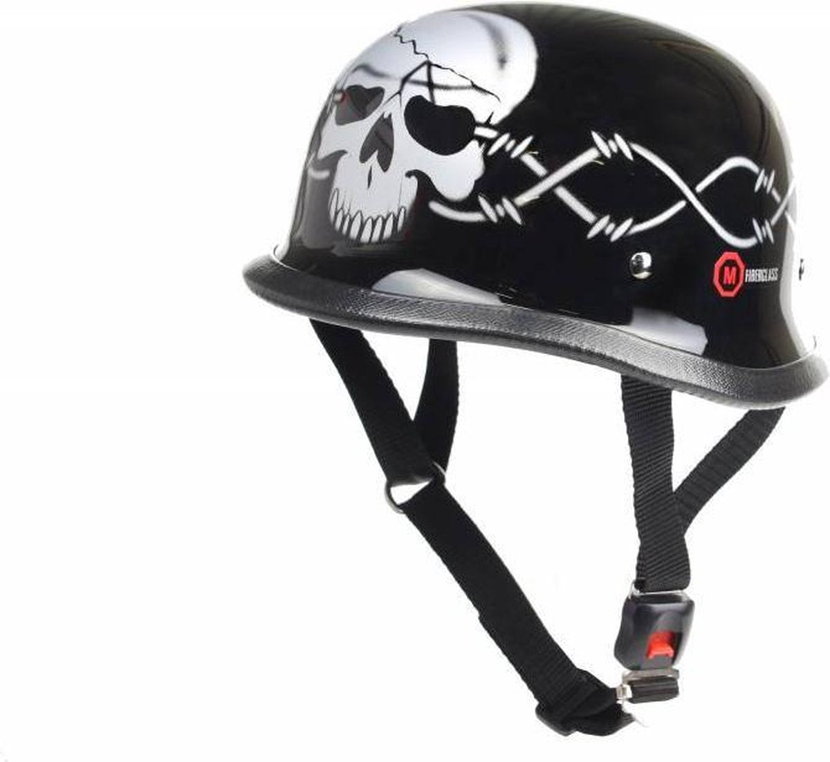 Redbike RK-304 duitse helm doodskop | maat XXL