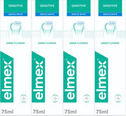 4x Elmex Sensitive Tandpasta Whitening 75 ml