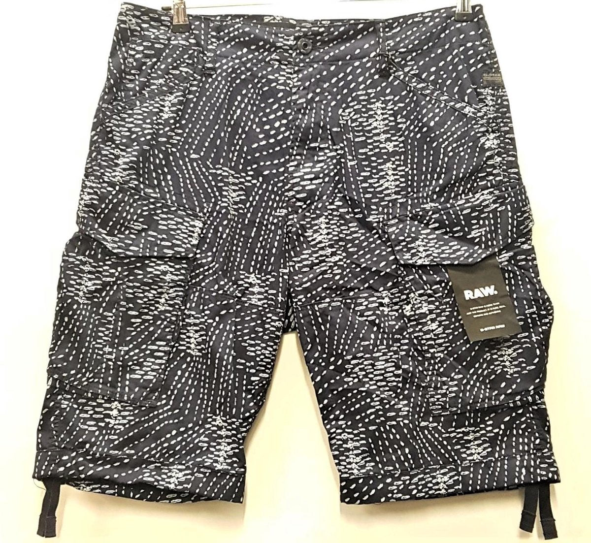 G-Star Raw Broek Kort Blauw Maat 29