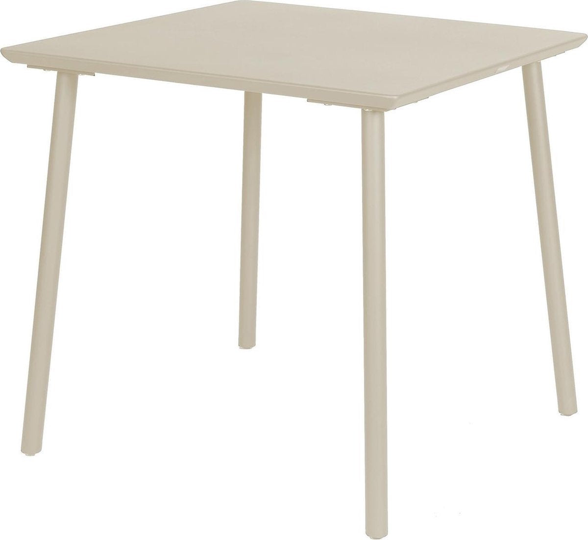 George table 80x80x75 cm alu pearl grey