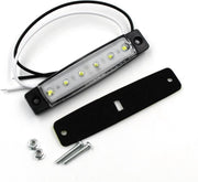 Zij markeringslamp 12v 6LED WIT