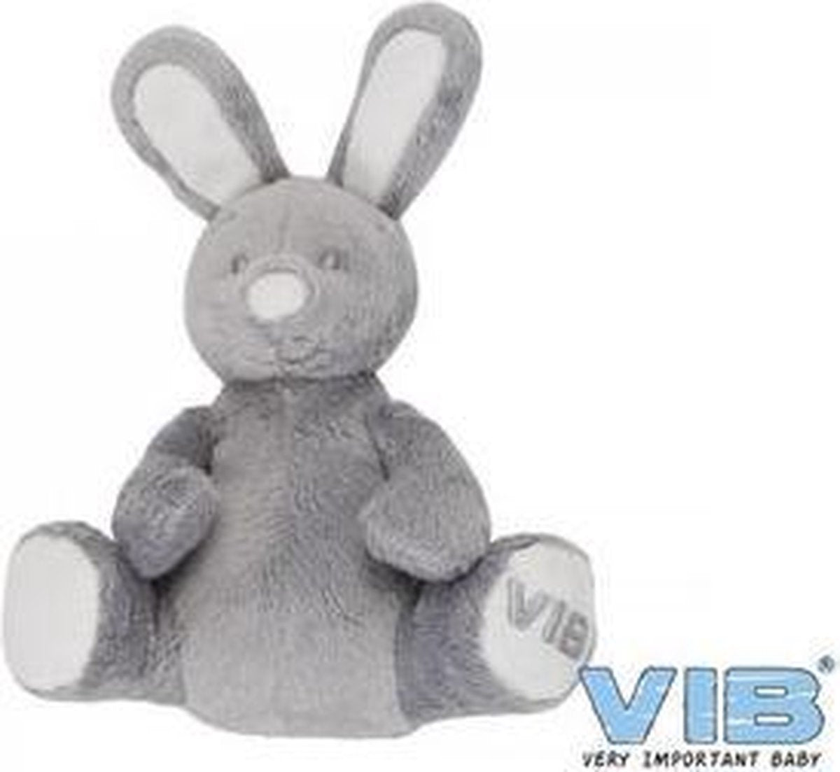 Pluche Konijn Zittend Very Important Rabbit Grijs