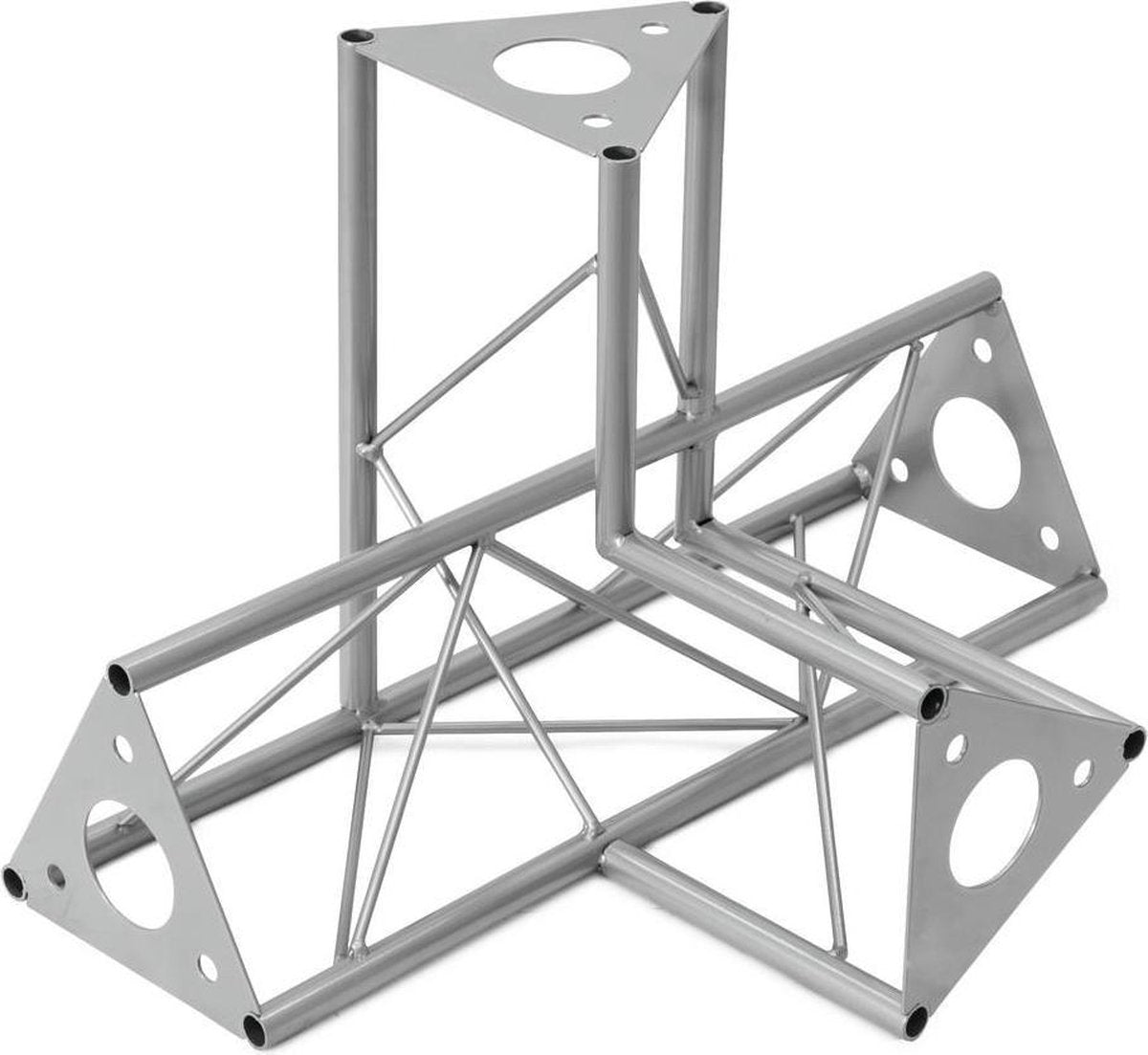DECOTRUSS SAC-45 corner 4-way l+h silver