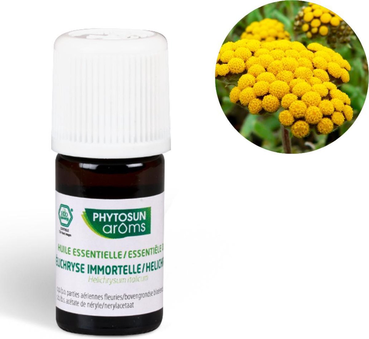 Phytosun Essentiële Olie Helichrysum Bio –  tegen blauwe plekken 5ml