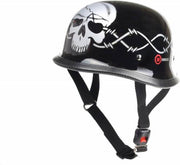 Redbike RK-304 duitse helm doodskop | maat L