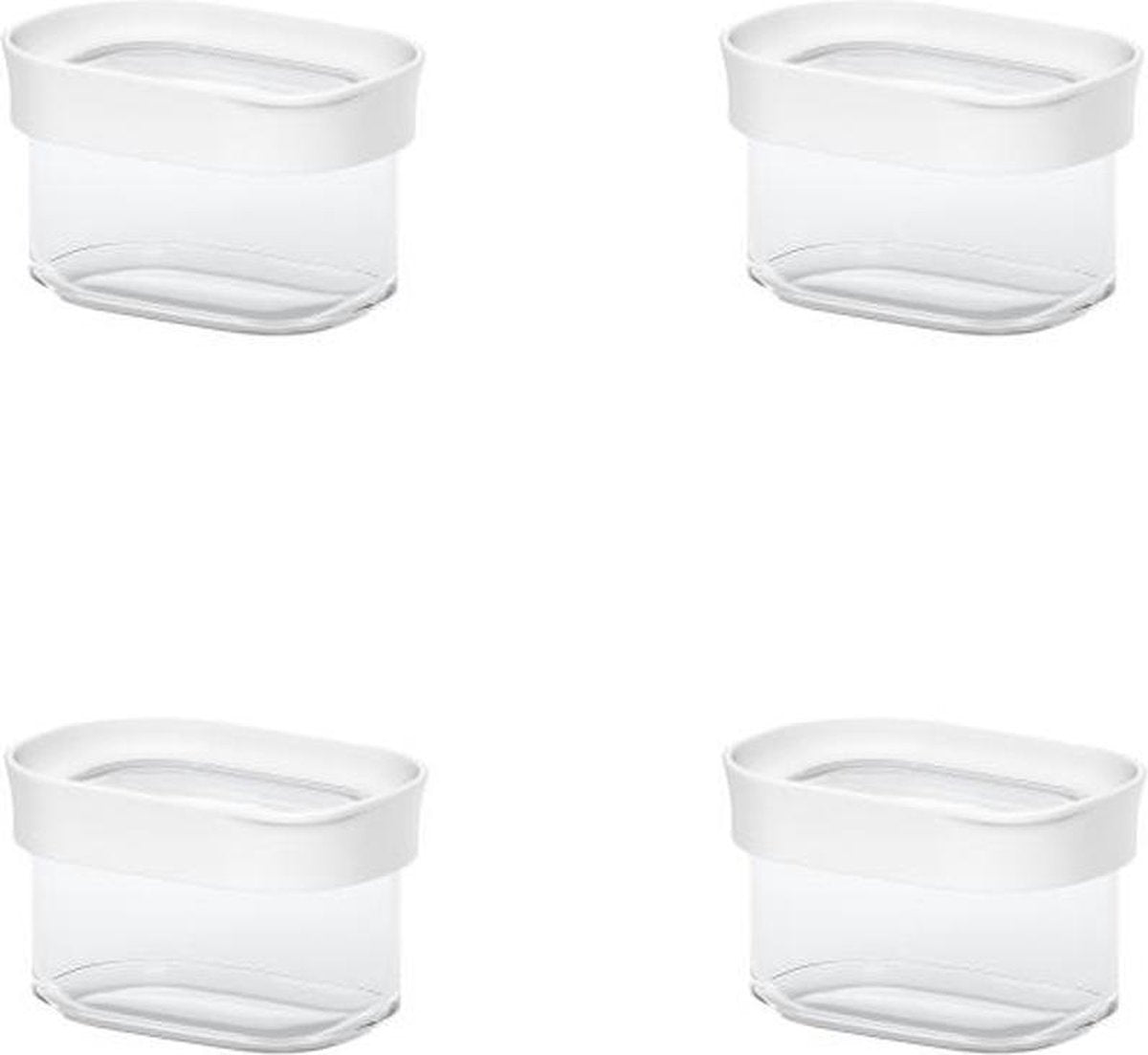 Emsa Optima Vershoudbakje Set | 4 x 0.18 L