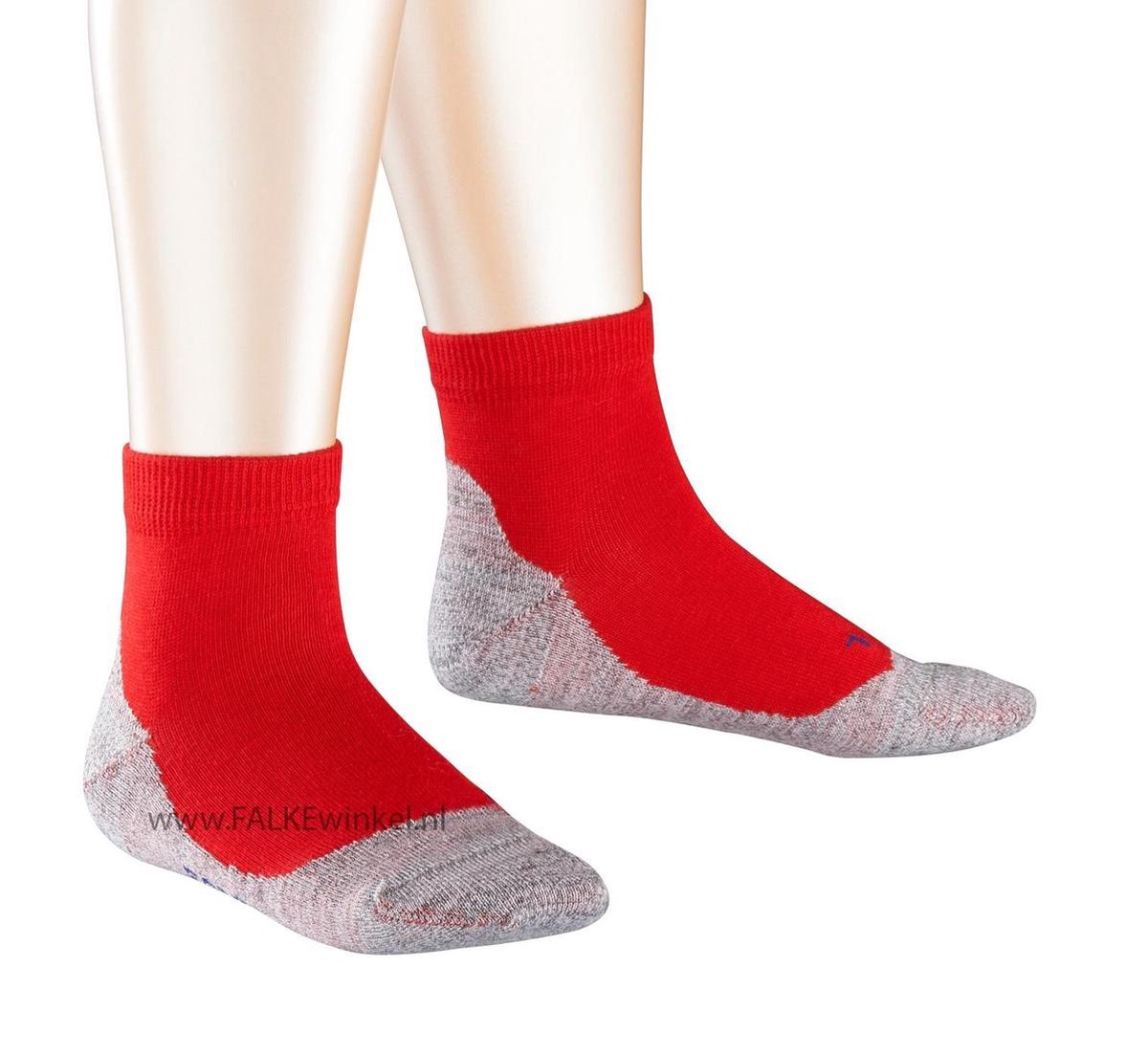 FALKE Active Sunny Days Kinder Sneakersokje 10671 - Rood 8150 fire Kinderen - 27-30