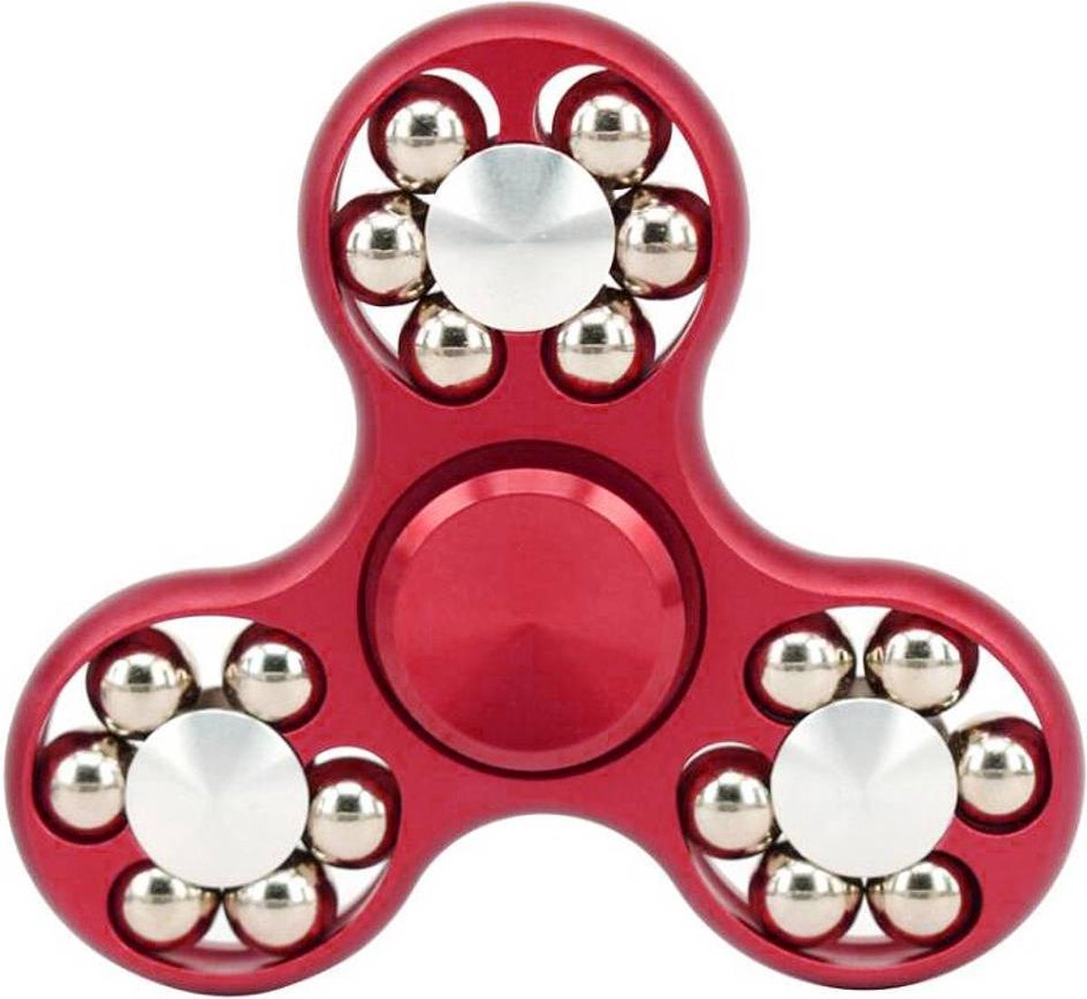 Hand Spinner - Fidget Spinner - Fidget Toys - 18Ball Rood