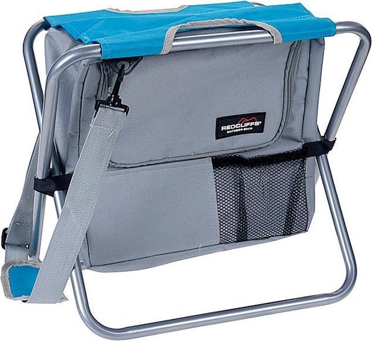 Redcliffs Vouwkruk met koeltas - blauw