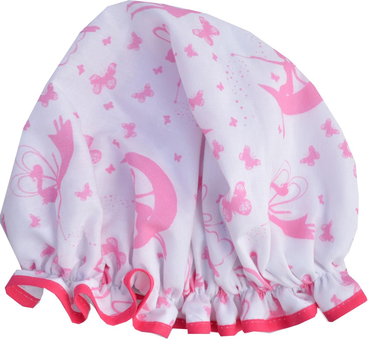 Vagabond Traditionele Engelse Douchemuts - Pink Fairy