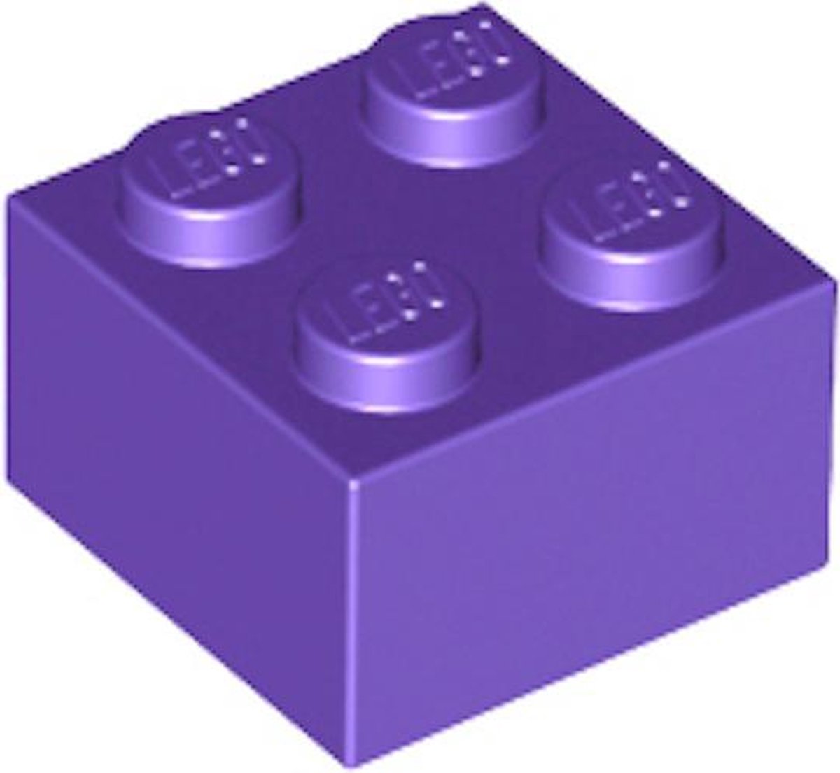 LEGO 3003 Steen 2x2 Donker Paars (100 stuks)