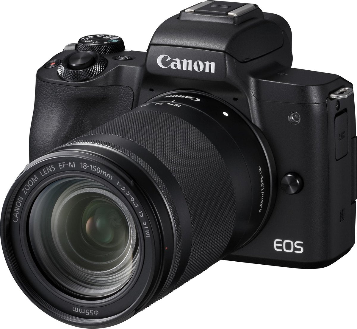 Canon EOS M50 + 18-150mm - Zwart