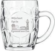 Gegraveerde Bierpul 55 cl Egmond aan Zee
