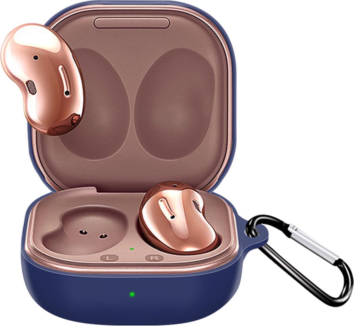 iMoshion Silicone Case voor de Samsung Galaxy Buds Live (2020)  / Buds Pro - Donkerblauw