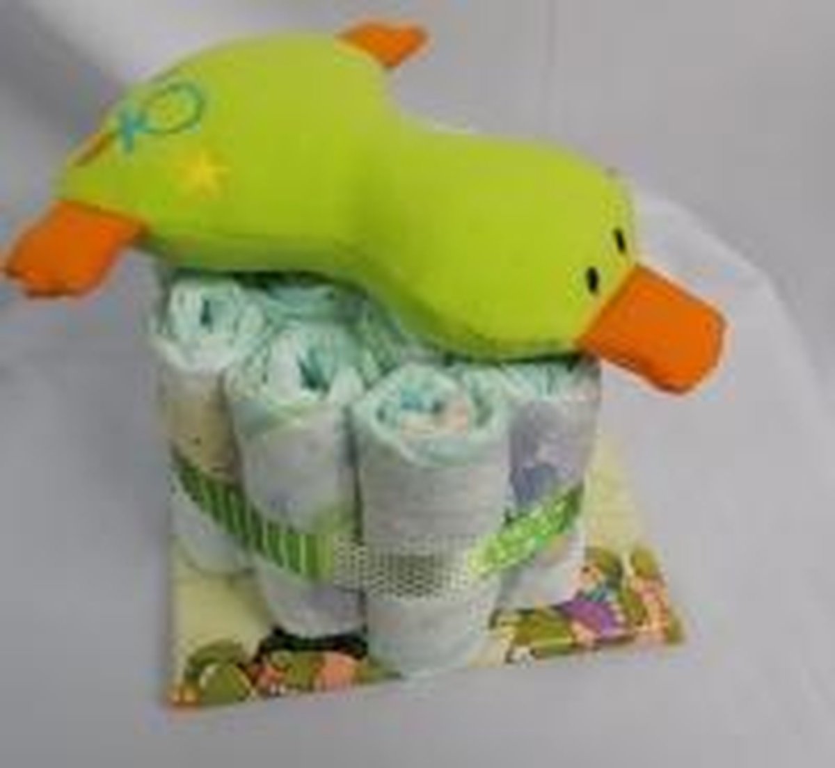 pampertaart / luiertaart 1 laag eendje tut