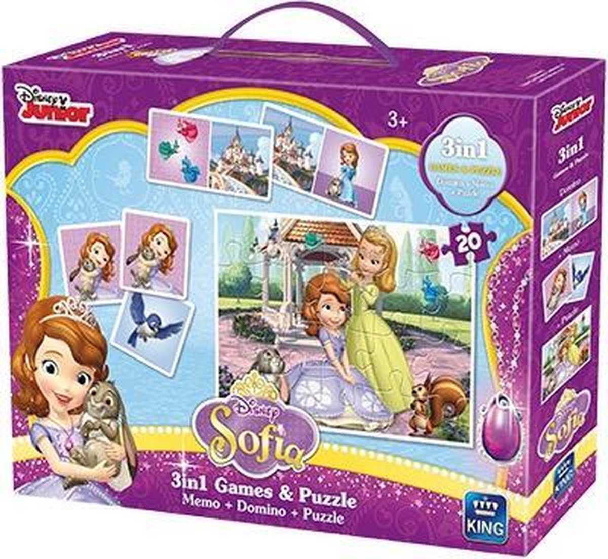 3in1 Spel Sofia Domino