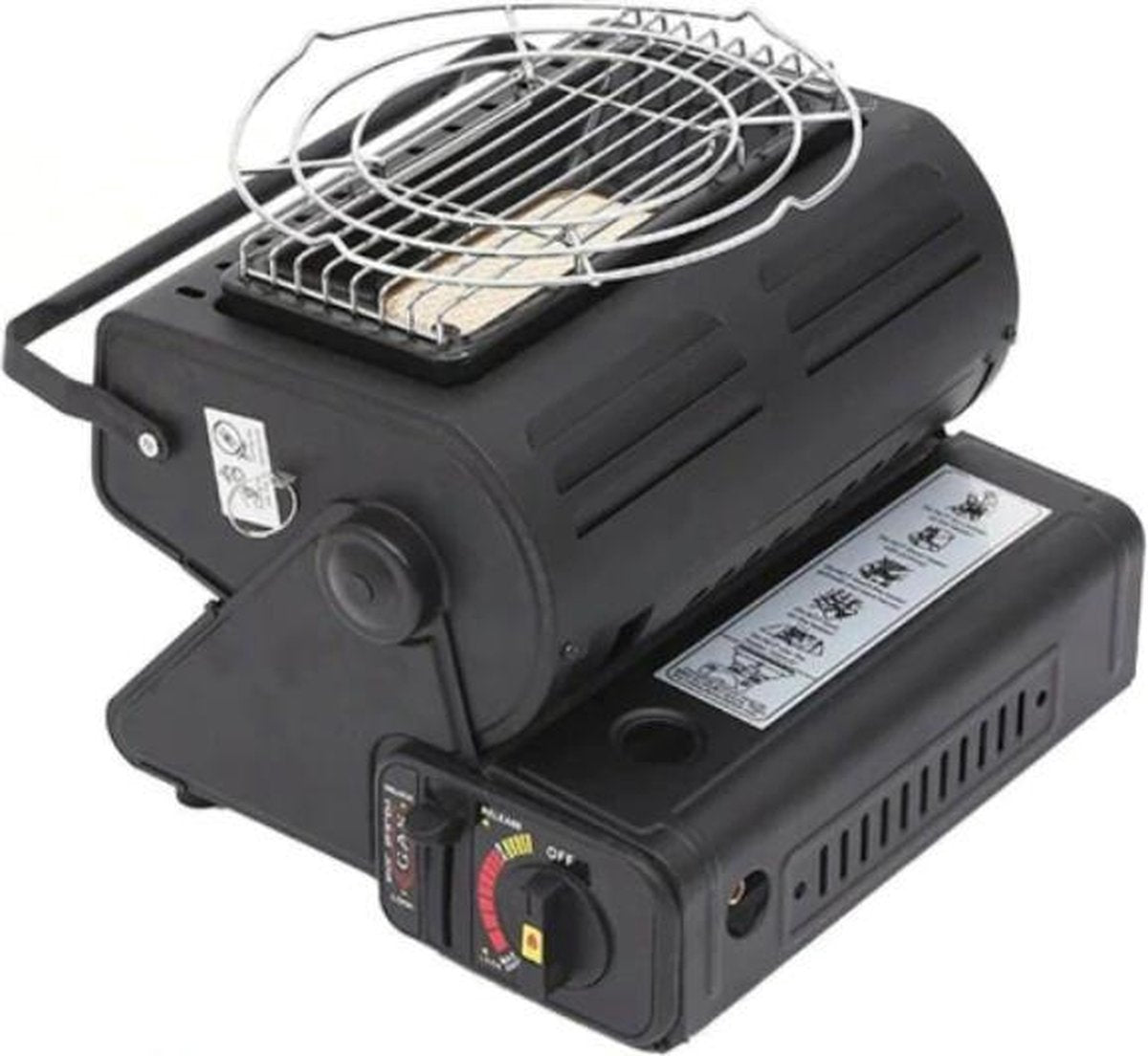 Dexters® 2-in-1 Fornuis / Verwarming | Heater | Gasfornuis | Kachel | Camping Kooktoestel | Barbecue