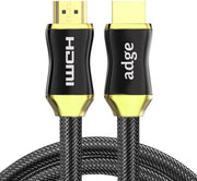Adge® - HDMI Kabel 2.0 Gold Plated - High Speed Cable - Full HD 1080p - HDMI naar HDMI - 1