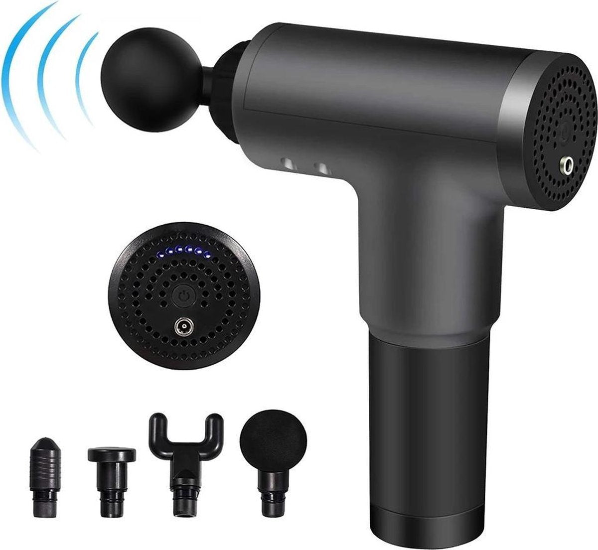Massage Gun + Bluetooth weegschaal met lichaamsanalyse (Package deal)