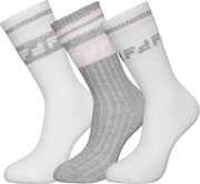Fila - 6-pack Sokken - Wit/Grijs - Maat 39-42