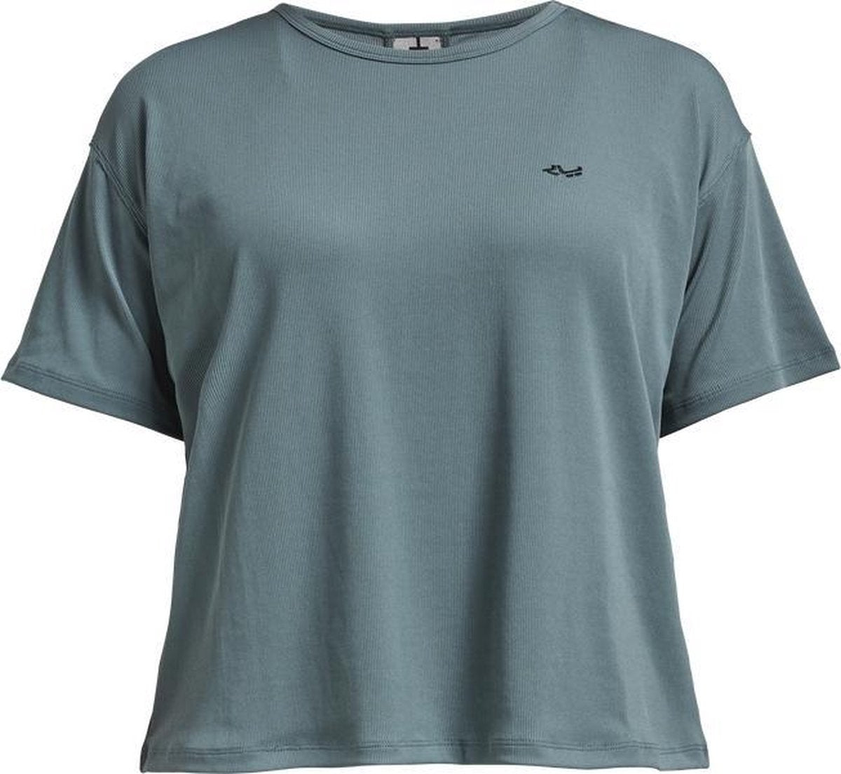 Röhnisch Trainingshirt Logo Dames Polyester/elastaan Groen Maat Xs