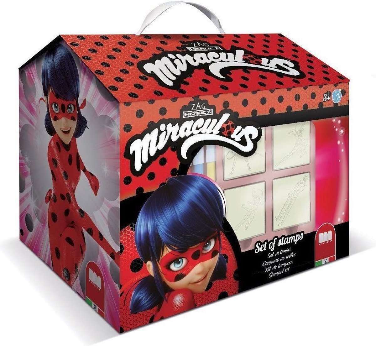 Multiprint Kleurset Miraculous 17-delig