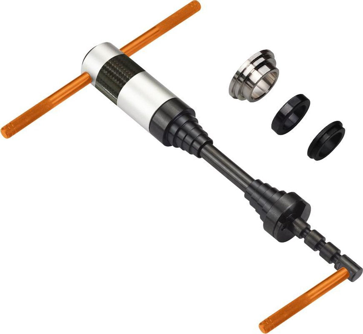 balhoofd- en trapas pers tot ø1.1/2 26 cm 4-delig