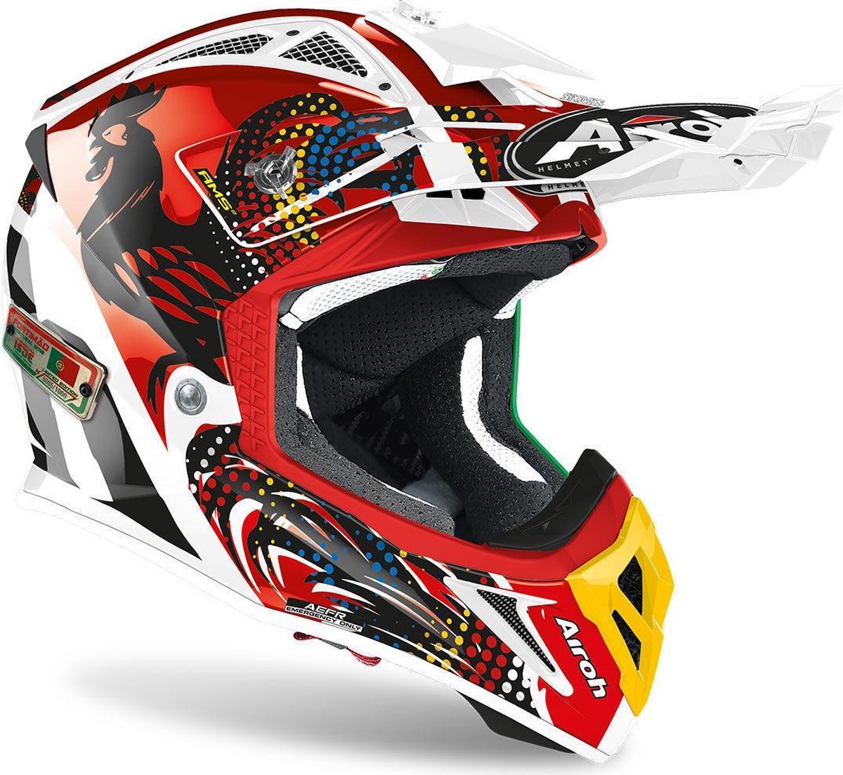 Airoh Aviator 2.3 AMSS Six days 2020 chrome