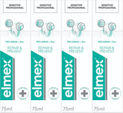 4x Elmex Sensitive Professional Tandpasta Repair & Prevent 75 ml