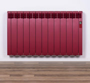 Elektrische Radiator Wifi Ruby Red (RAL) - Smartcontrol via app - Energiebesparende functies - Laag verbruik - Realtime consumptie - 11 elementen - 1210 W - Zuinigste Radiator