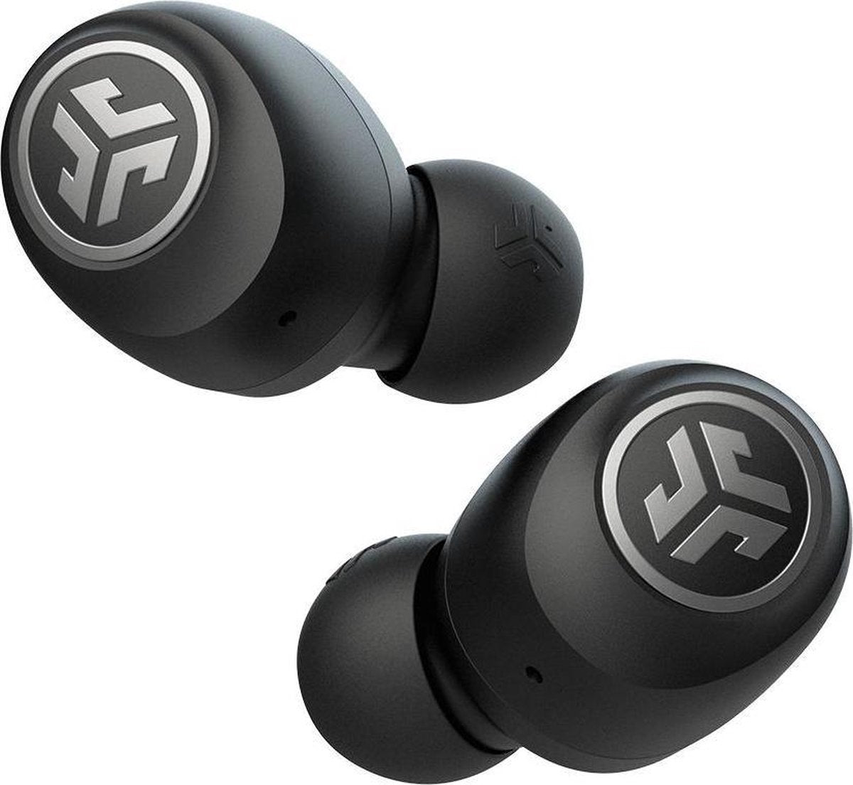 JLab Go Air Draadloze Oordopjes - 20 uur Speeltijd - 3 EQ Geluidsinstellingen - Bluetooth 5 - Oplaadcase met ingebouwde Oplaadkabel – zwart