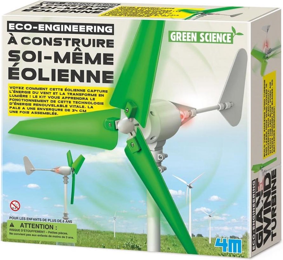 4m Bouw Je Eigen Windturbine (franstalig)
