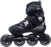Fila J-ONE Kinder verstelbare inline skates - Black - Maat 32-36  Zwart/Grijs