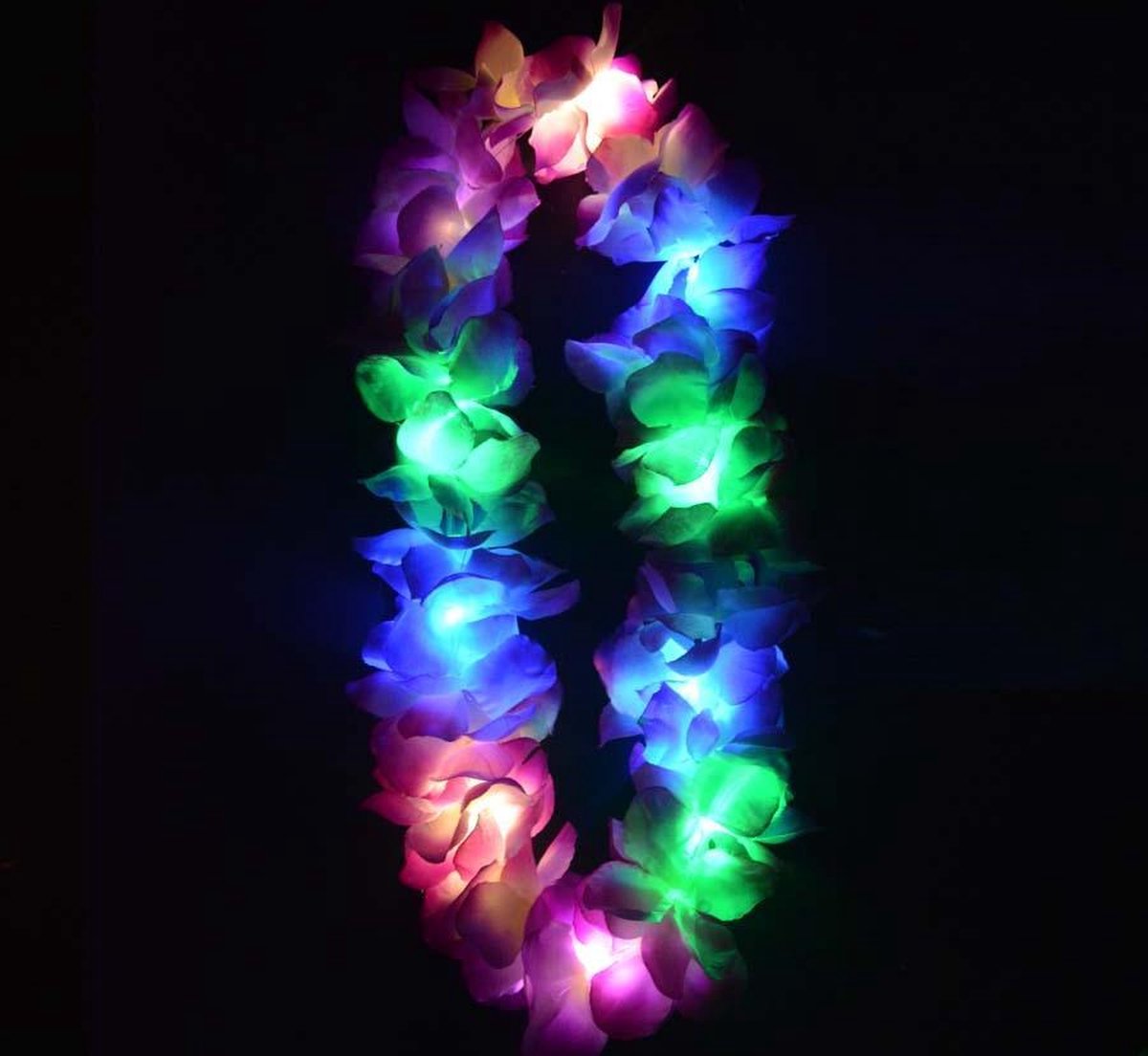 Lichtgevende Hawaii Ketting - LED - RGB - Meerdere kleuren