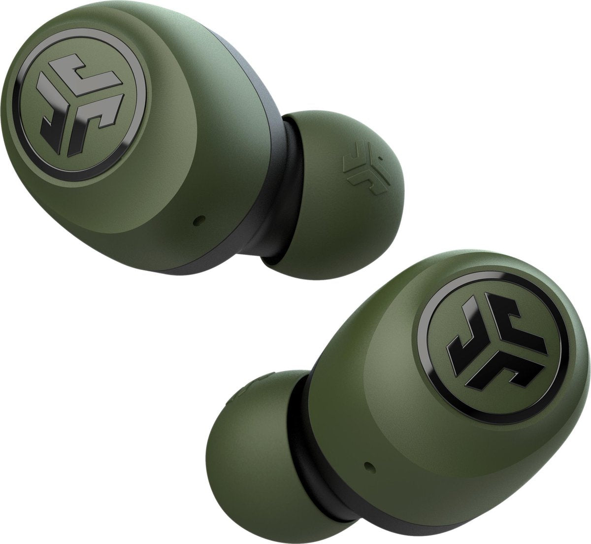 JLab Go Air Draadloze Oordopjes - 20 uur Speeltijd - 3 EQ Geluidsinstellingen - Bluetooth 5 - Oplaadcase met ingebouwde Oplaadkabel – Groen