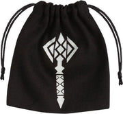Hammer Black glowinthedark Dice Bag