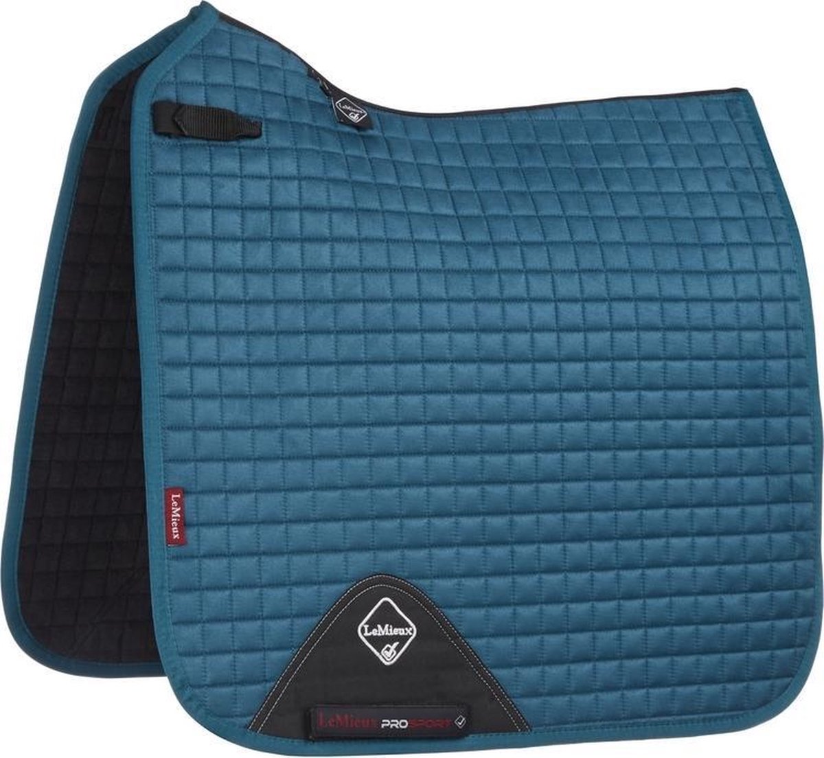 LeMieux Zadeldek Luxery Suede Dressage Square