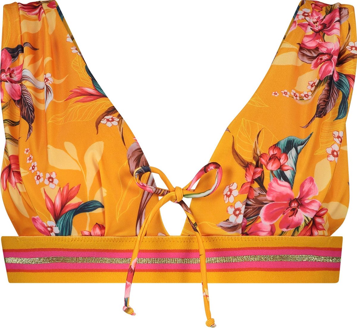 Hunkemöller Dames Triangle bikinitop Orchid - maat S
