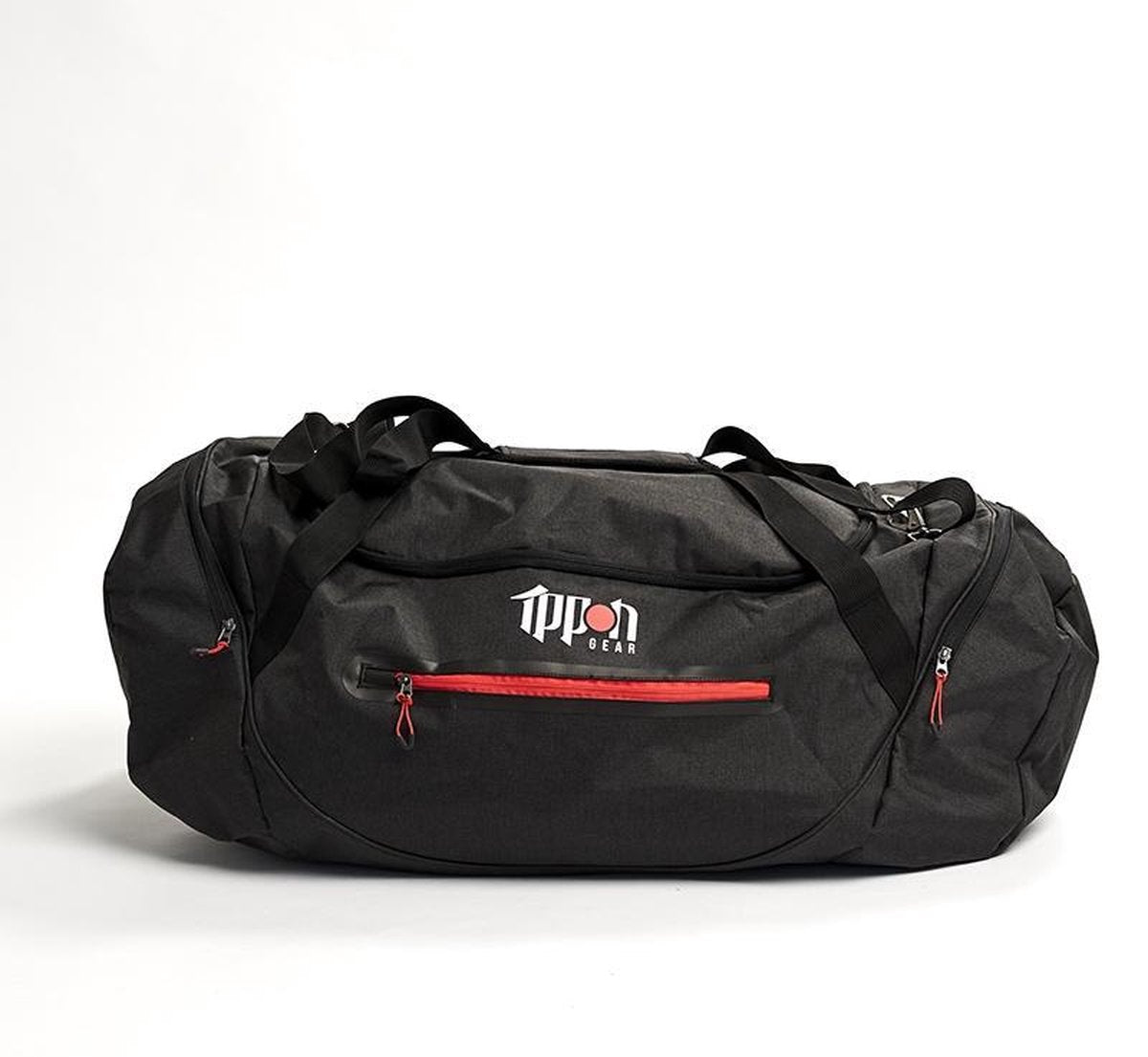 Ippon Gear Sporttas Fighter zwart-Rood maat L