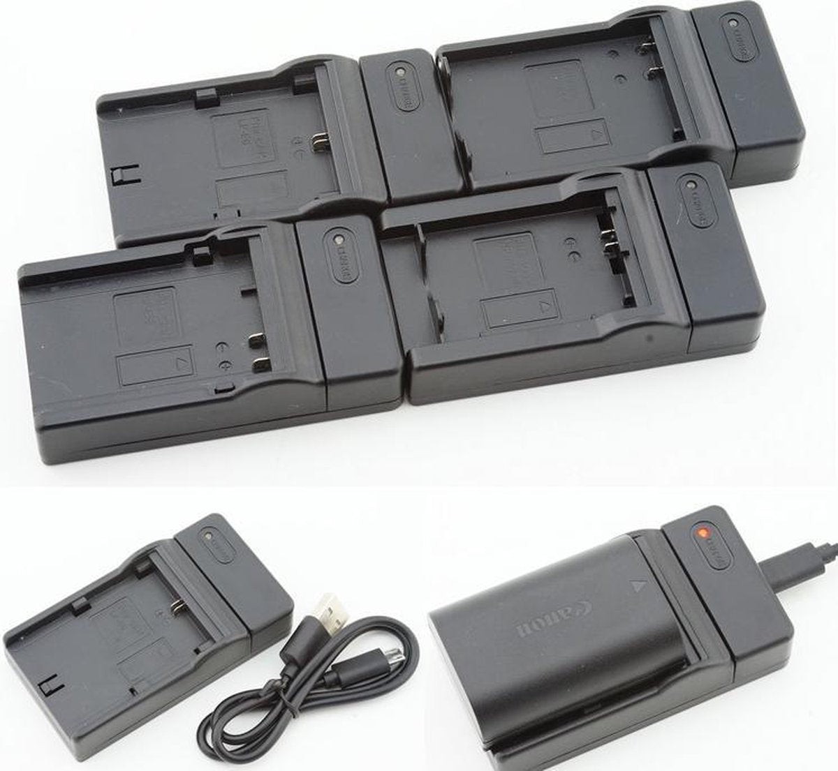 USB Oplader voor Panasonic accu DMW-BTC10 BCM13 DMW-BLF19 DC-GH5