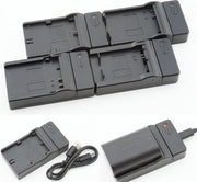 USB Oplader voor Panasonic accu DMW-BTC10 BCM13 DMW-BLF19 DC-GH5
