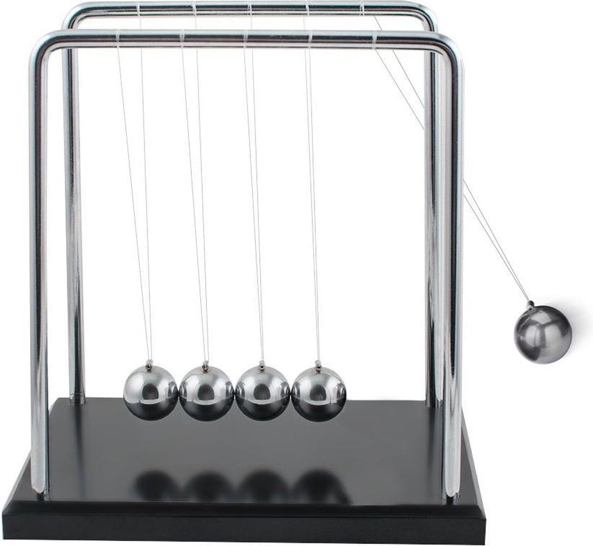 MikaMax Newton's Cradle - Newton Pendel - Balanceerballen - Bureau Kantoor Decoratie