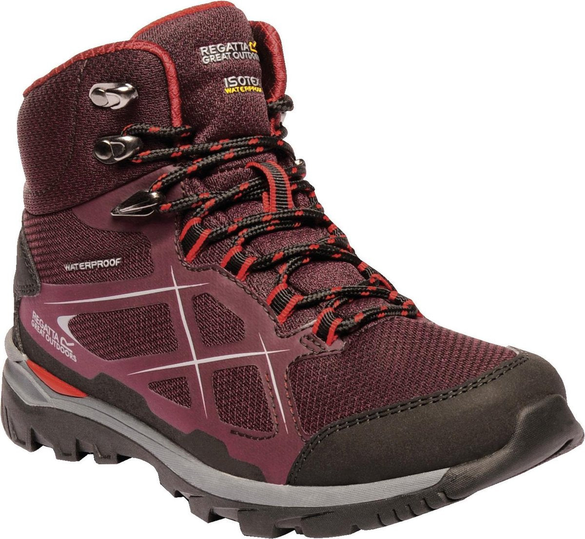 Regatta-Lady Kota Mid-Wandelschoenen-Vrouwen-MAAT 36-Paars