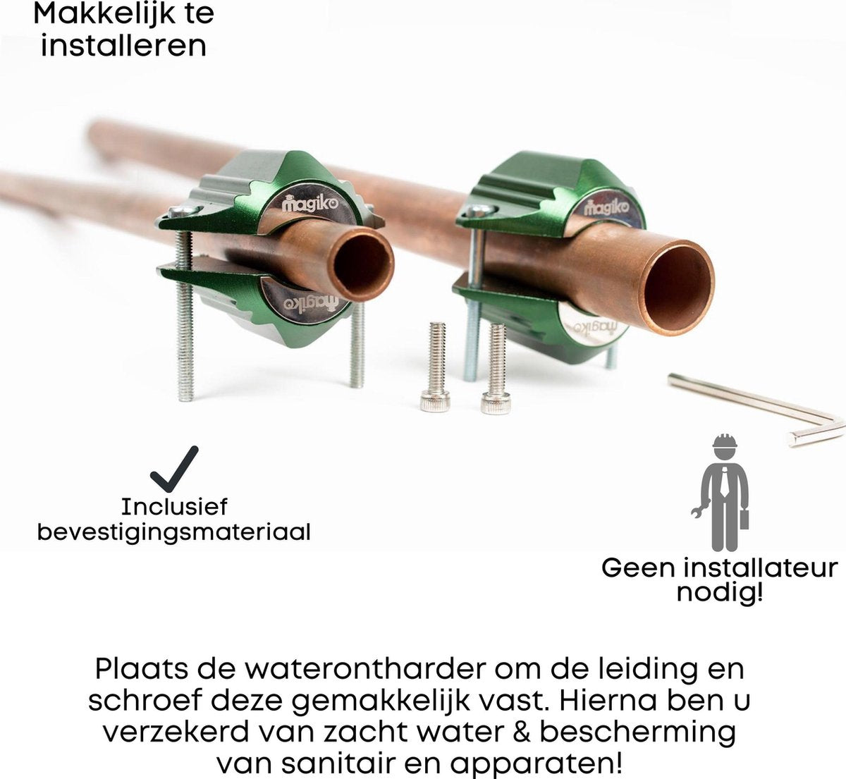 Magiko Apollo-M - Waterontharder - Magnetisch
